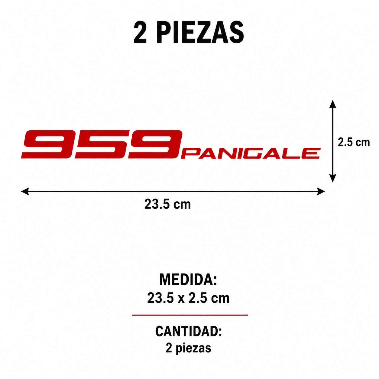 Kit de Calcomanías Ducati Panigale 959 | Vinil alta calidad