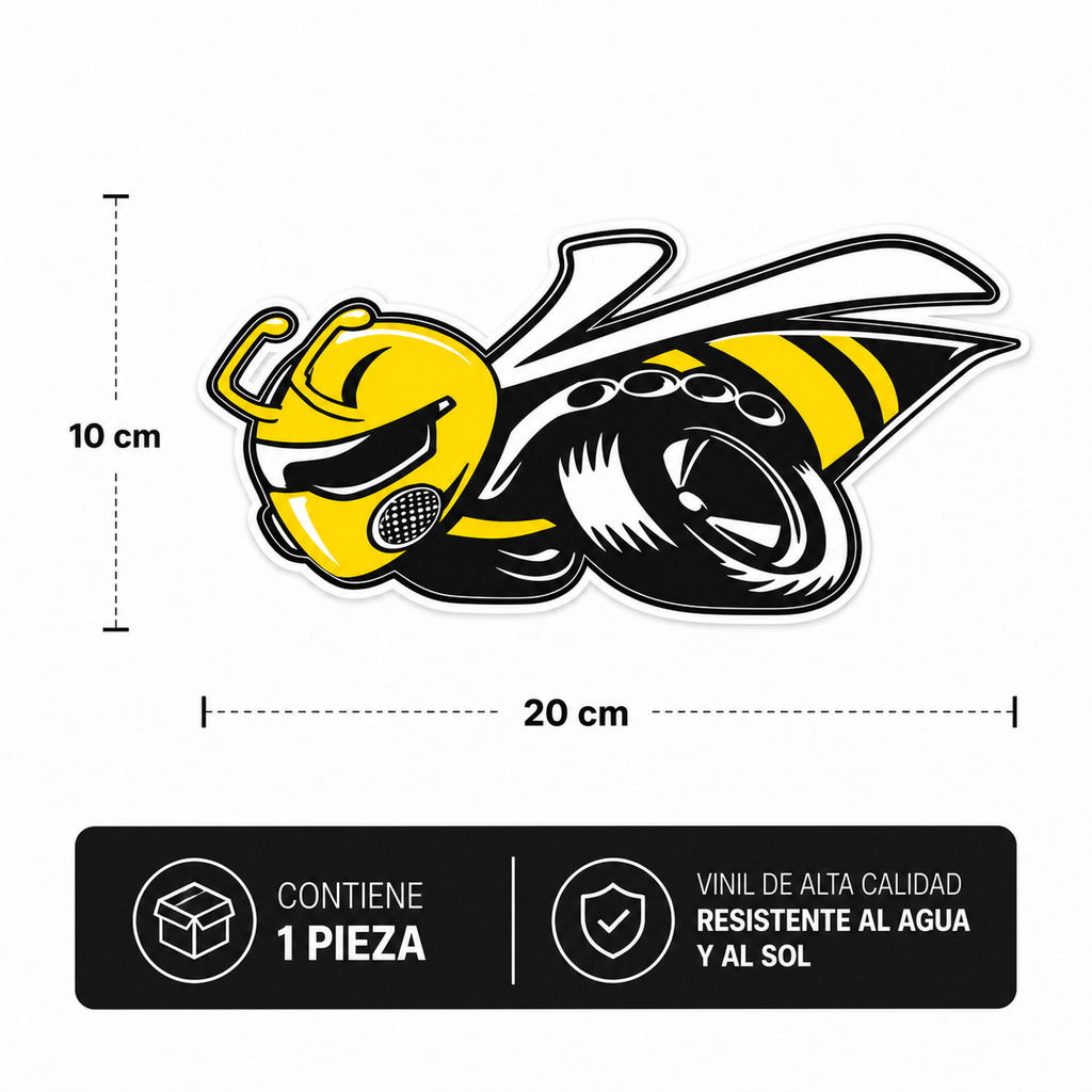 Calcomanía Super Bee Turbo para Auto | Vinil 20 x 10 cm