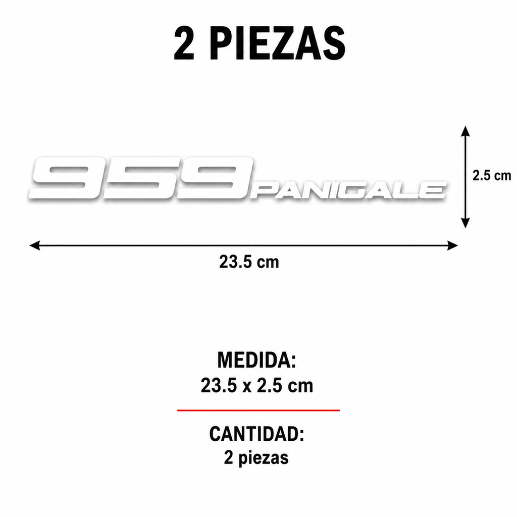 Kit de Calcomanías Ducati Panigale 959 | Vinil alta calidad