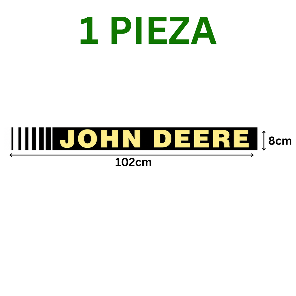 Pack de Calcomanías John Deere 452 | Vinil de alta calidad | 5 Piezas