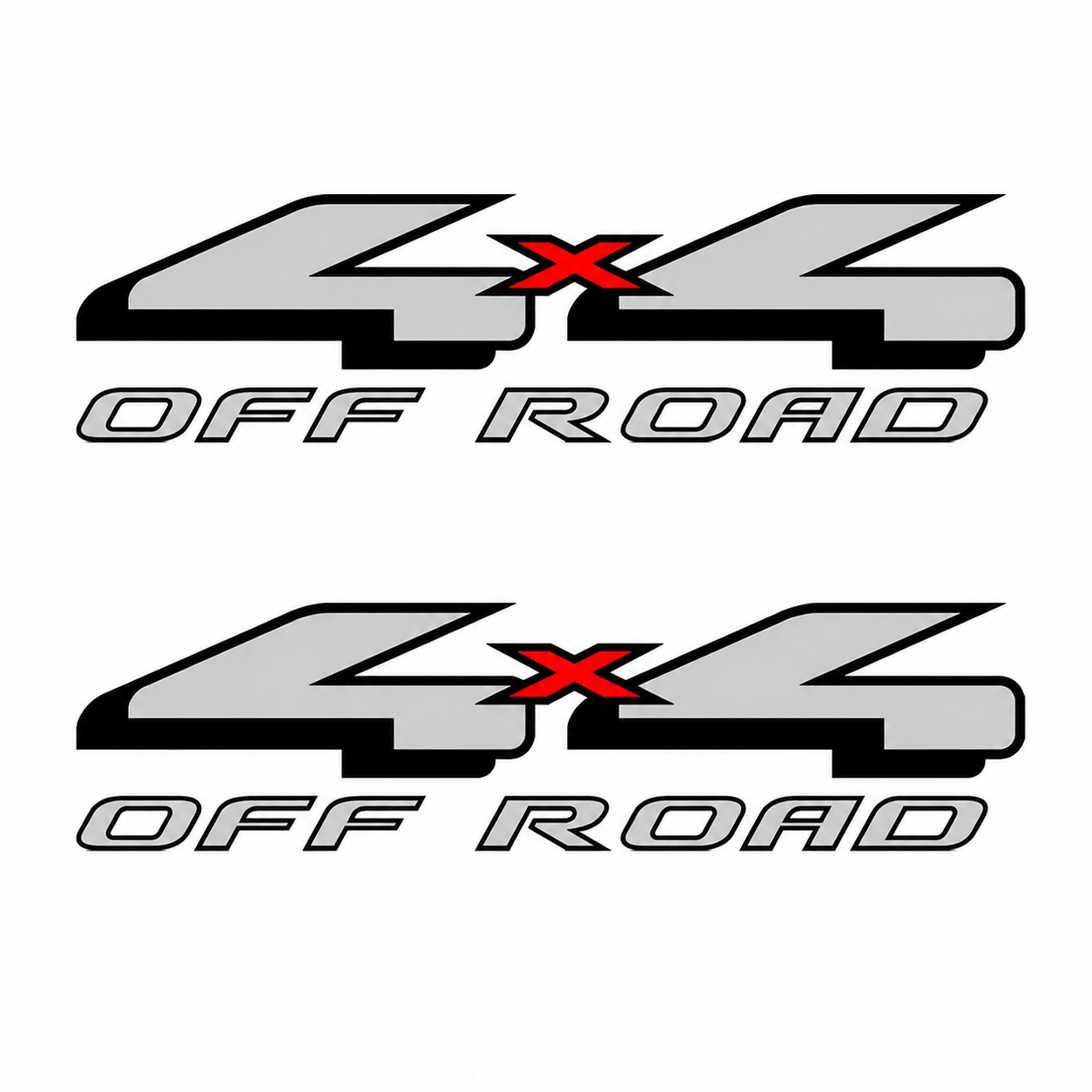 Calcomanías 4x4 Off Road para Ford F-150 – 2 piezas