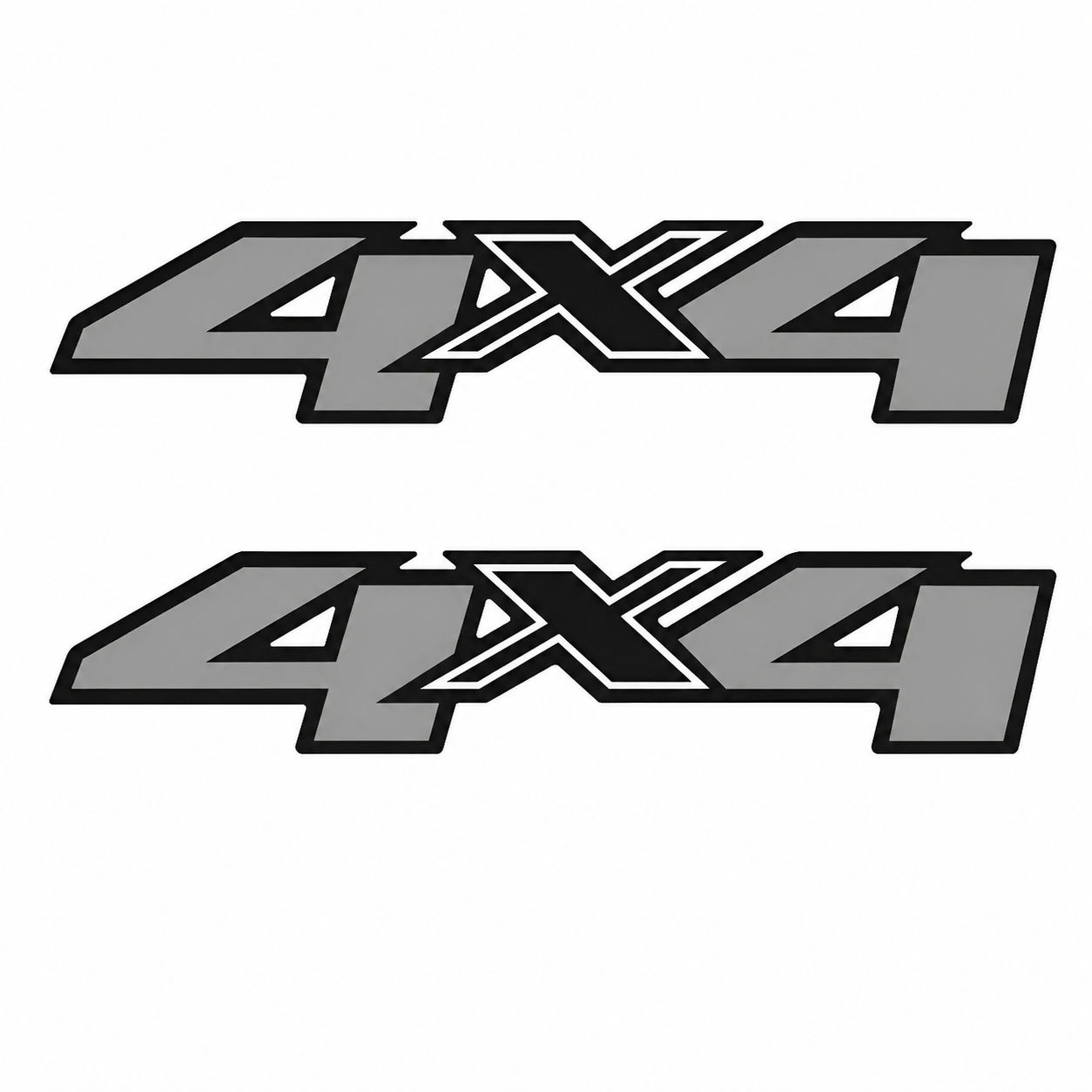 Calcomanías 4x4 para Chevrolet Silverado / GMC Sierra – 2 piezas