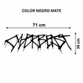 Calcomanía Cyberbeast para Tapa Trasera de Cybertruck – 71 x 36 cm