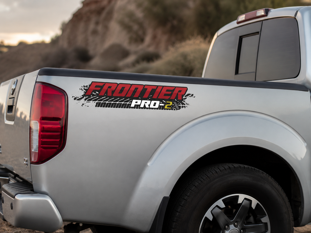Kit Calcomanías Frontier PRO-4X para Pickup – 60x11.5 cm