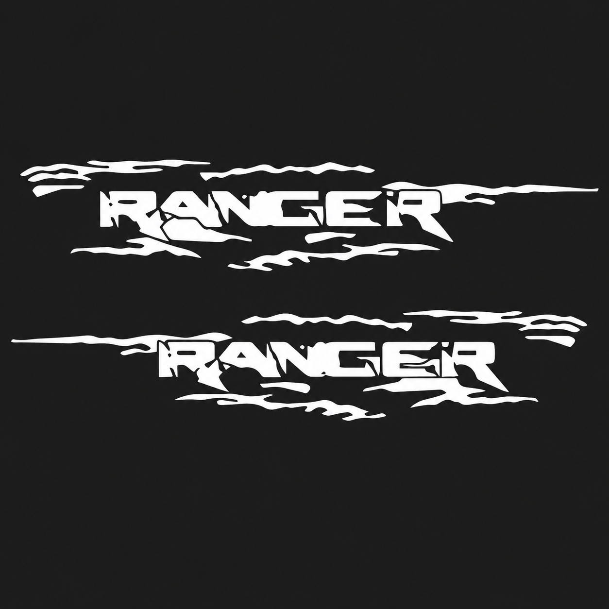 Kit de Calcomanías Laterales Ford Ranger 140x57 cm
