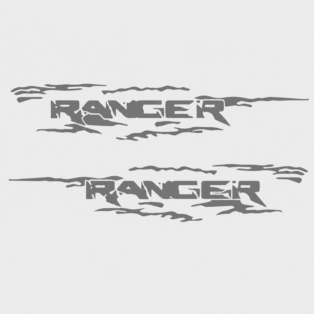 Kit de Calcomanías Laterales Ford Ranger 140x57 cm