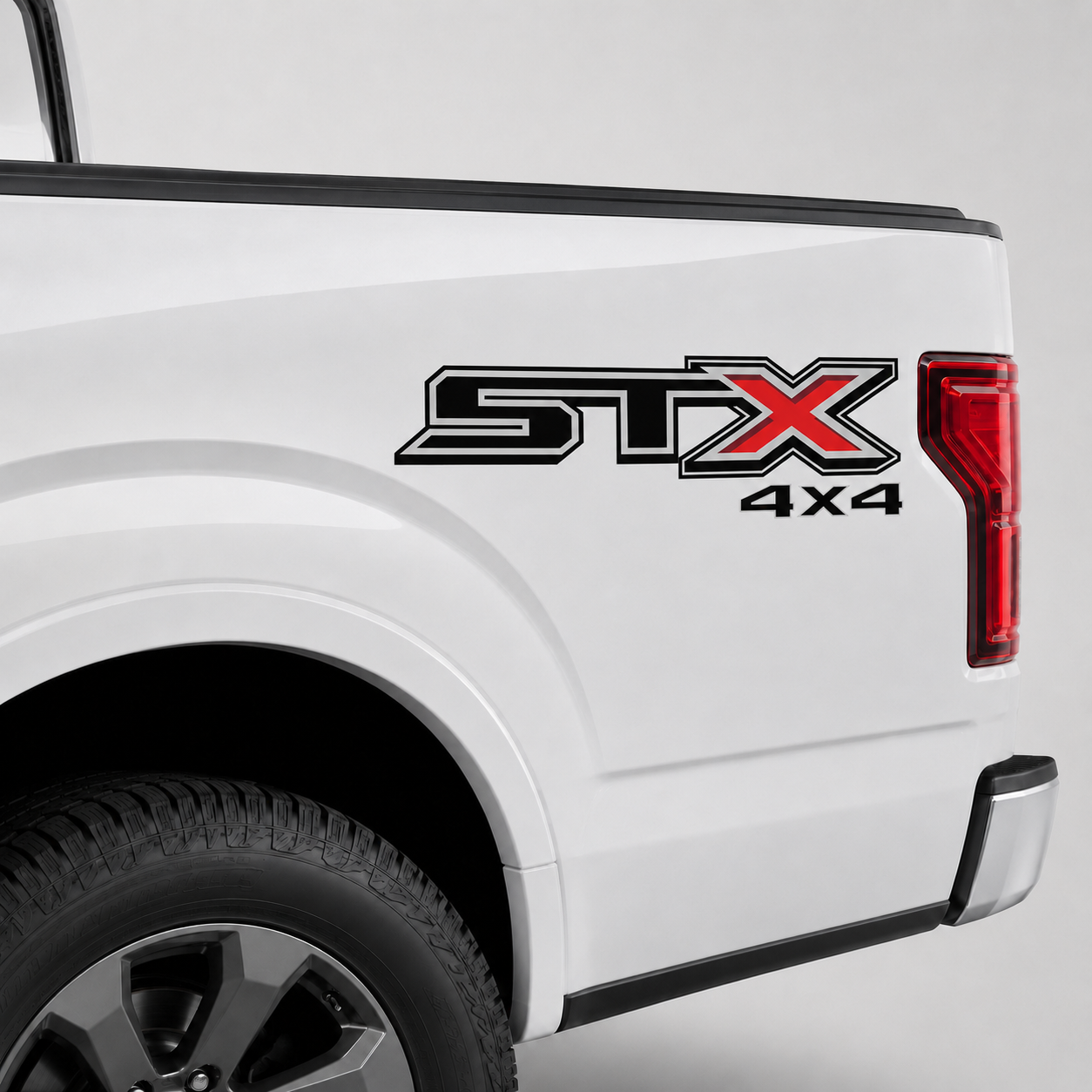 Calcomanías STX 4X4 39x14 cm – Par en Vinil