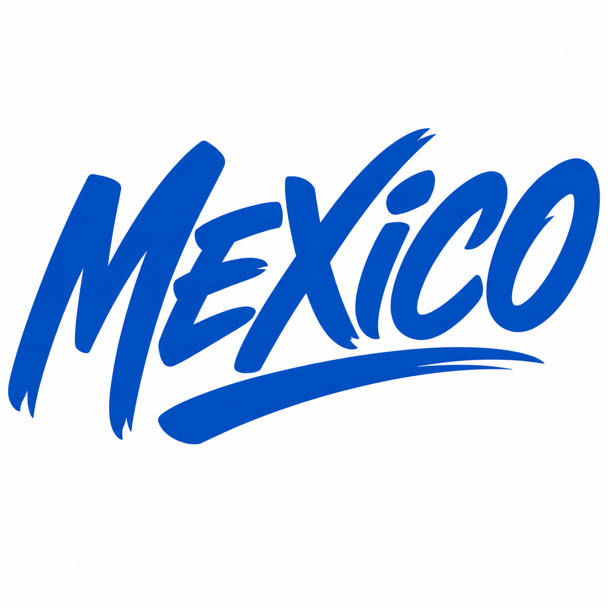 Calcomanía México en Vinil de Corte