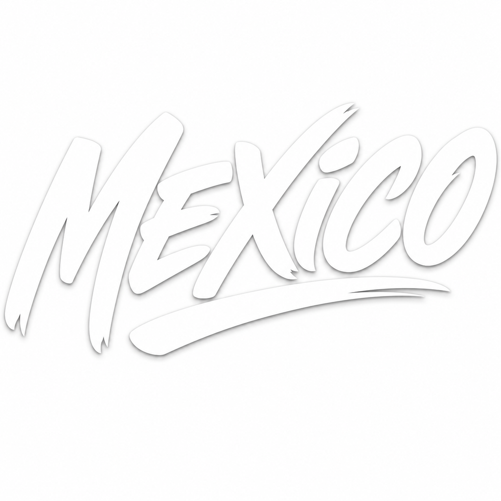 Calcomanía México en Vinil de Corte