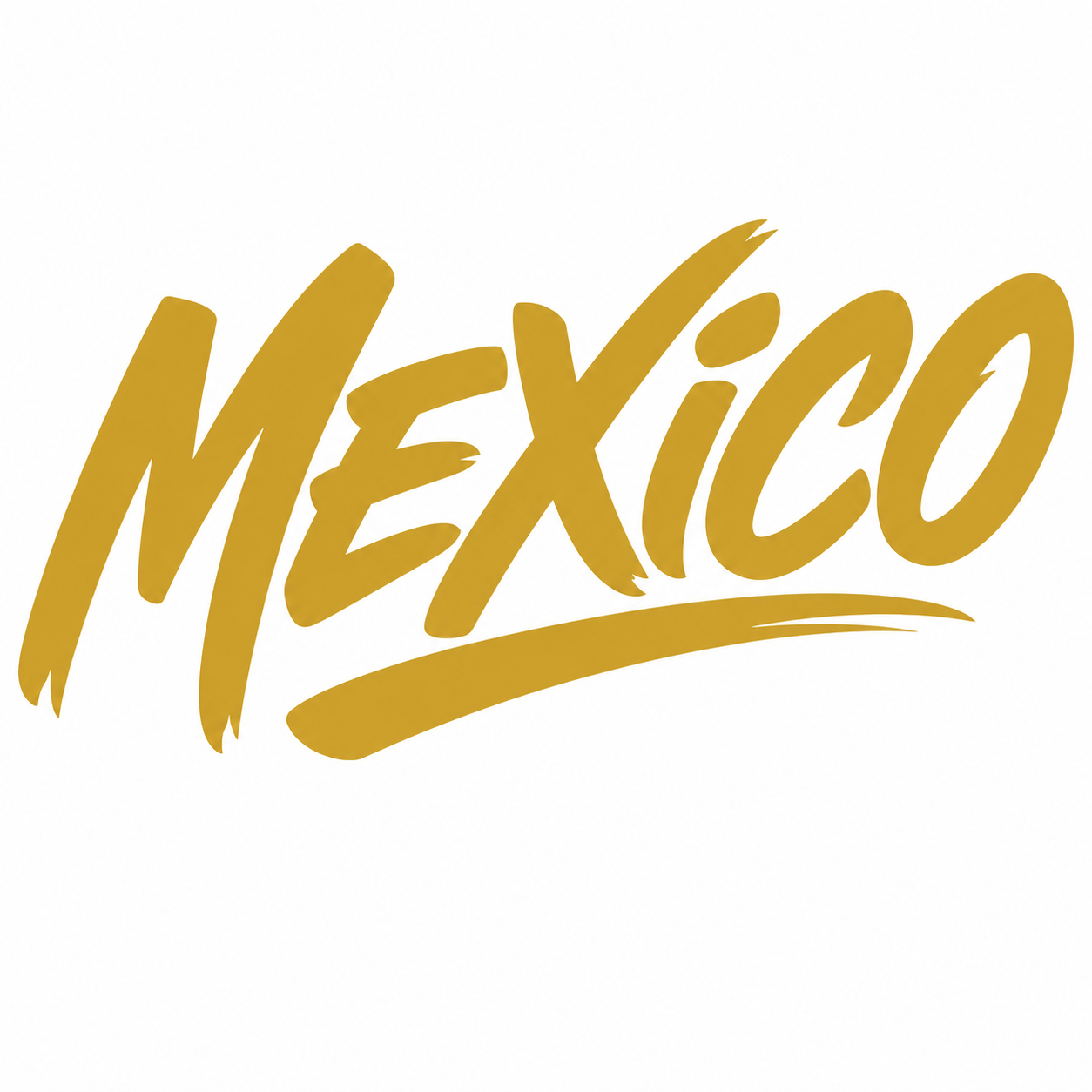 Calcomanía México en Vinil de Corte