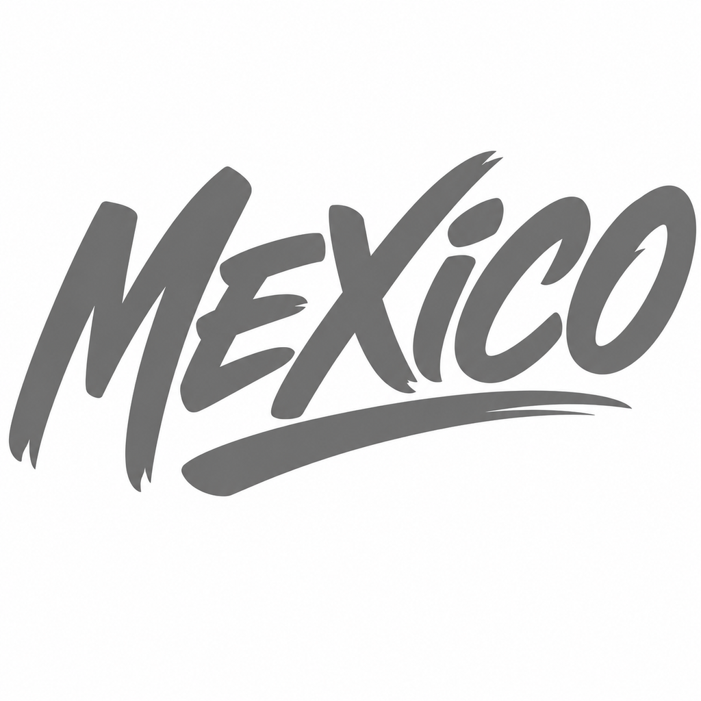 Calcomanía México en Vinil de Corte