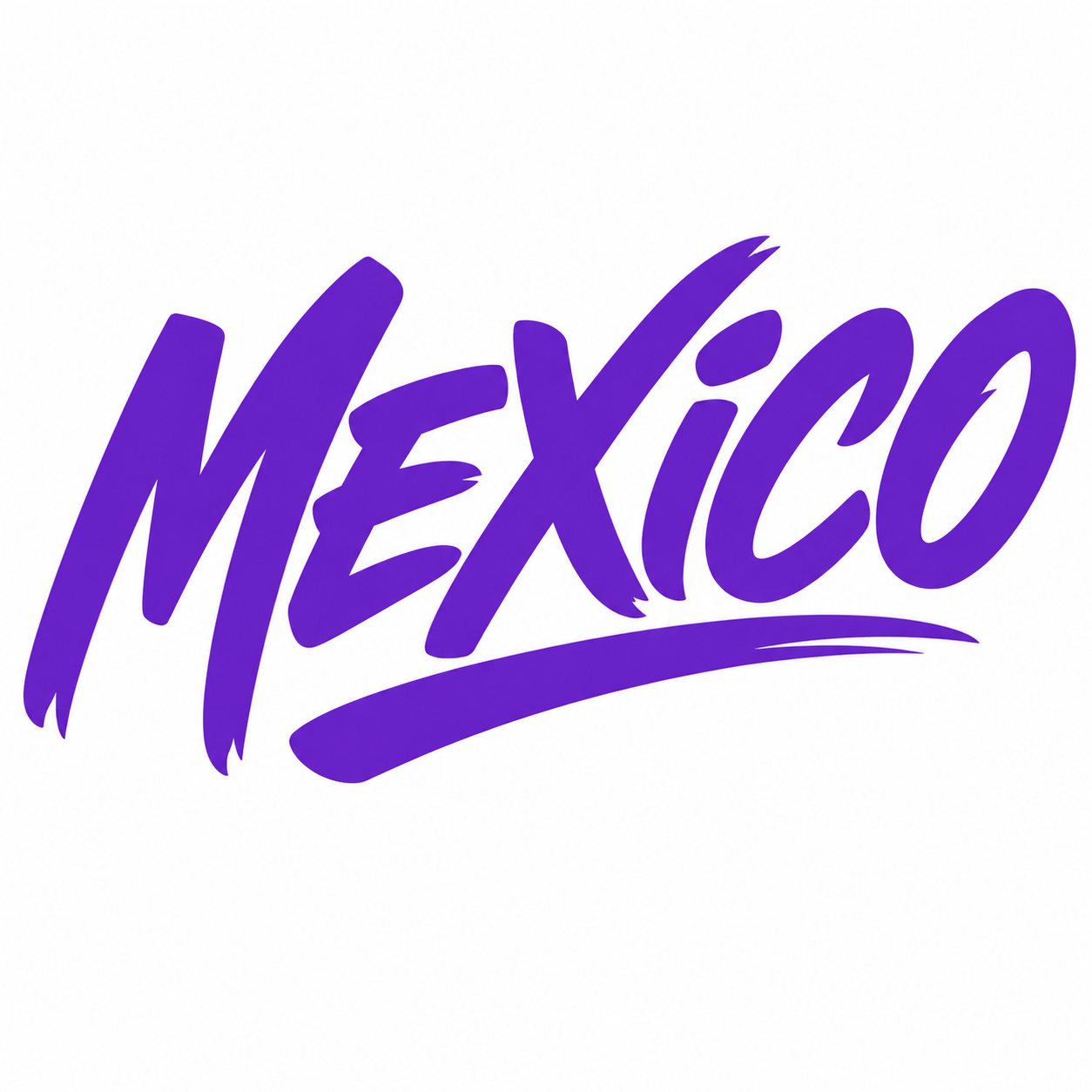 Calcomanía México en Vinil de Corte