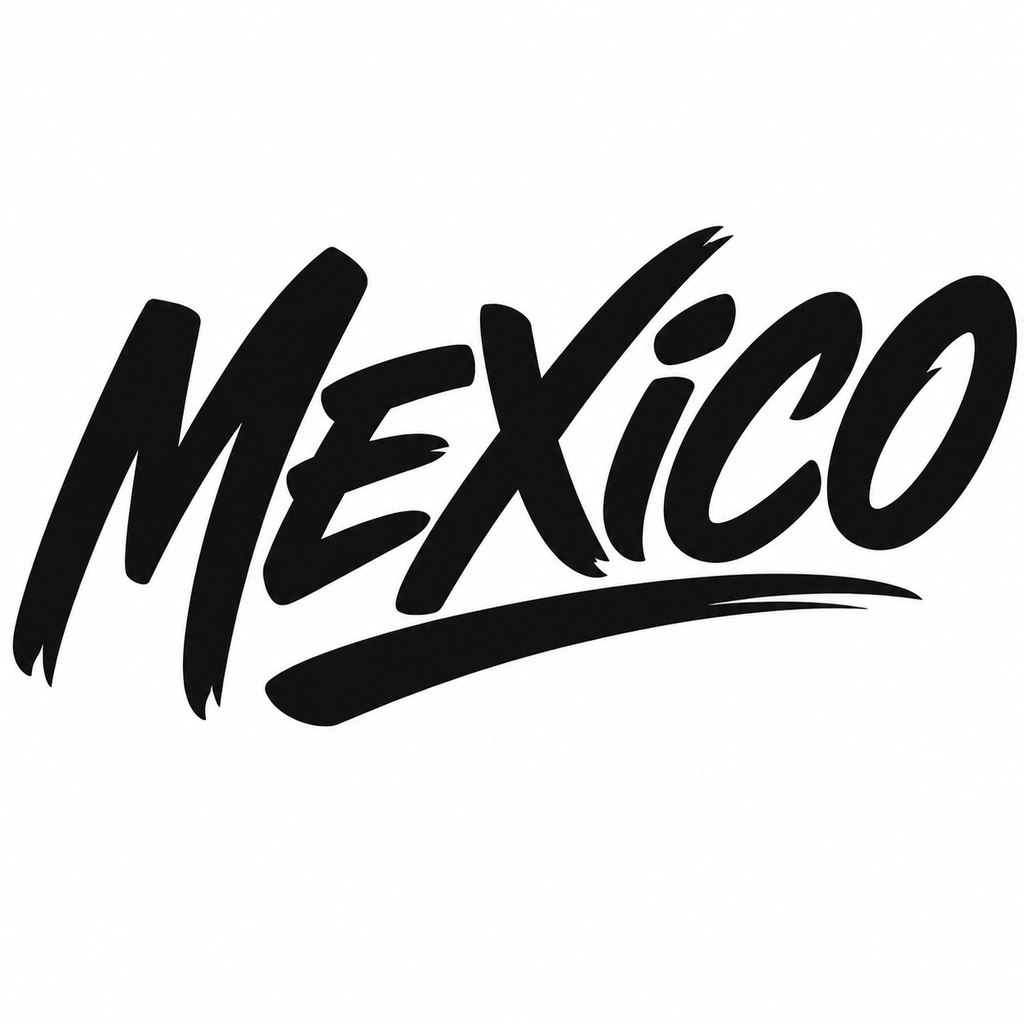 Calcomanía México en Vinil de Corte
