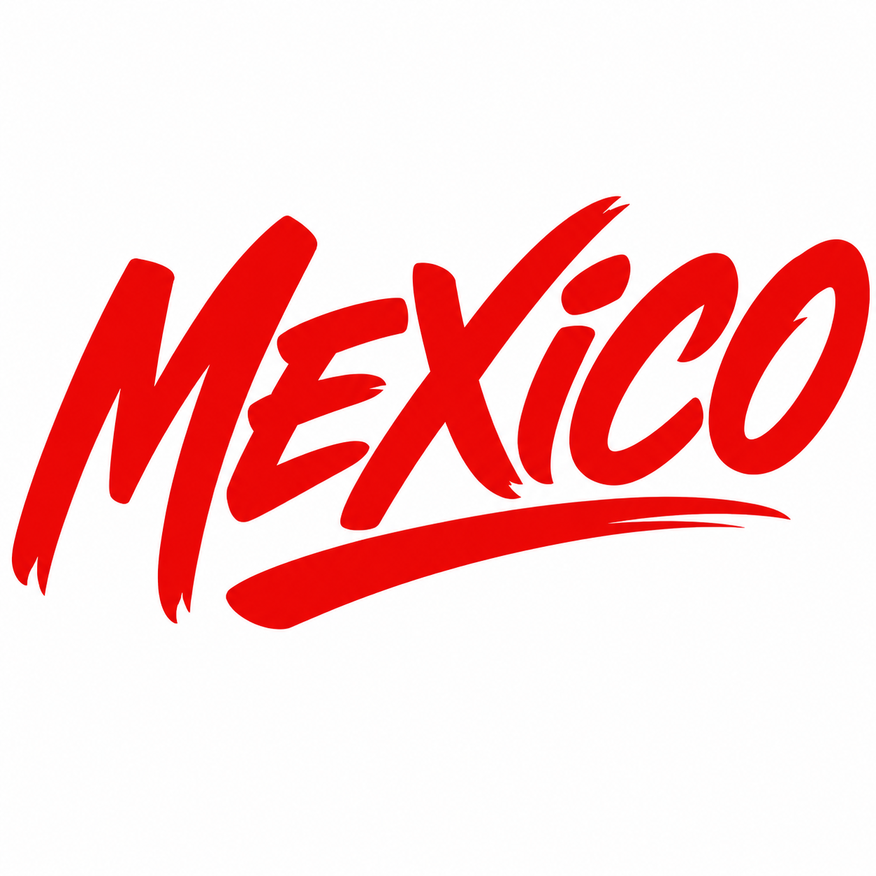Calcomanía México en Vinil de Corte