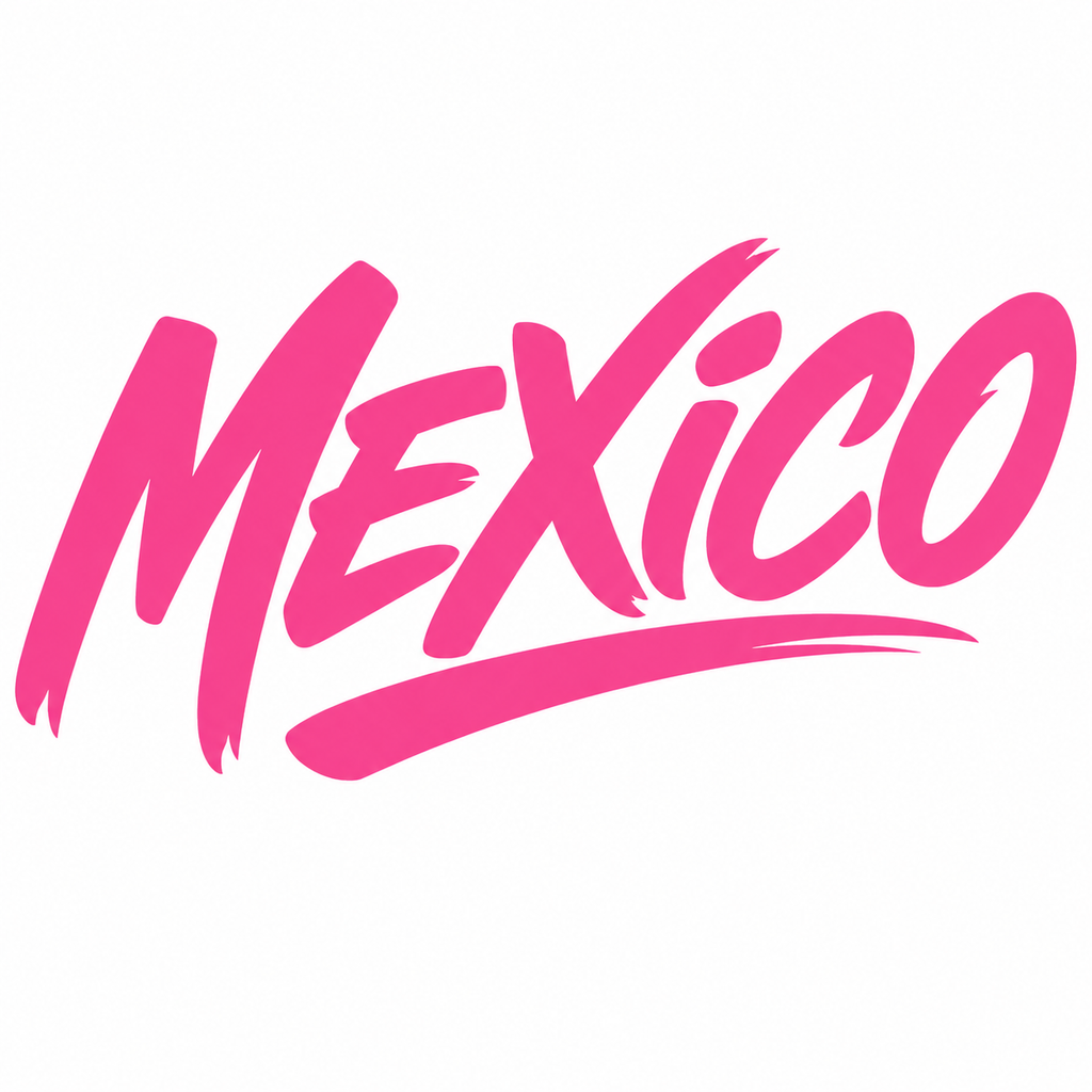 Calcomanía México en Vinil de Corte
