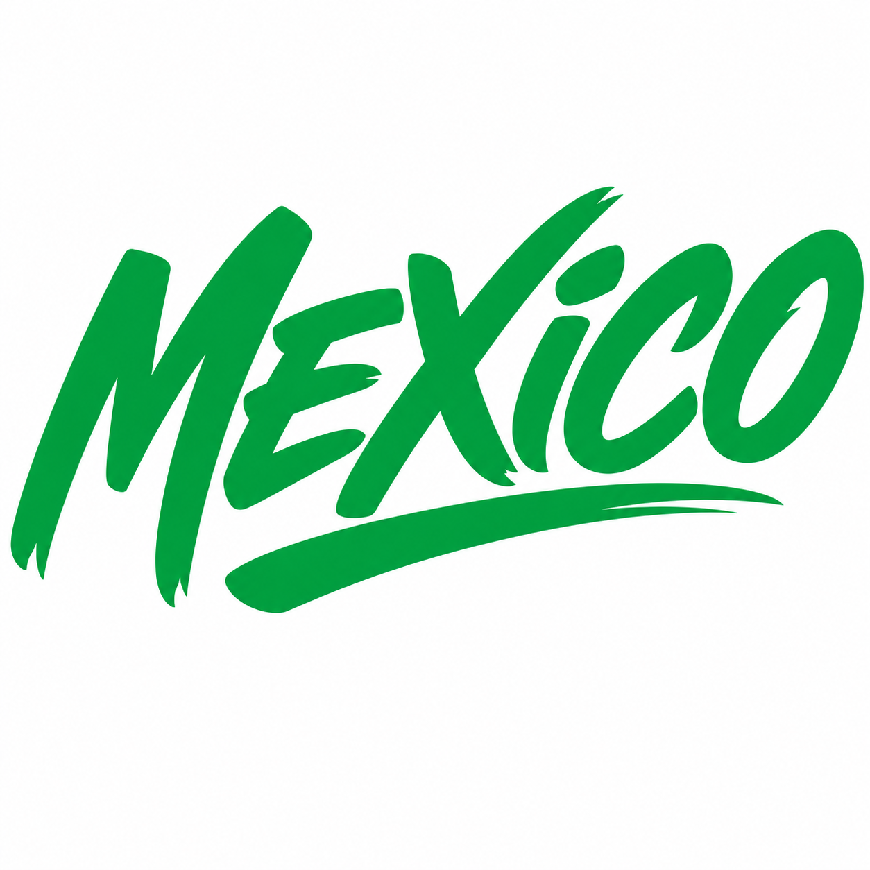 Calcomanía México en Vinil de Corte
