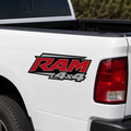 Par de Calcomanías RAM 4x4 – 28 x 9 cm | Diseño Off Road para Camioneta